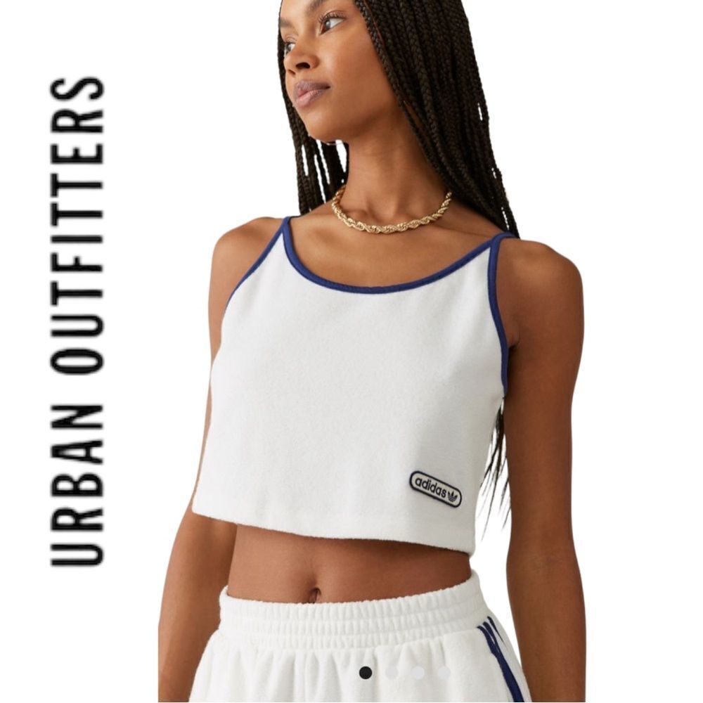 NEW Adidas UO Urban Outfitters Terrycloth Toweling Tank Top M L